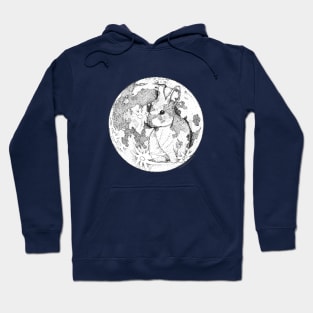 Rabbit Moon Hoodie